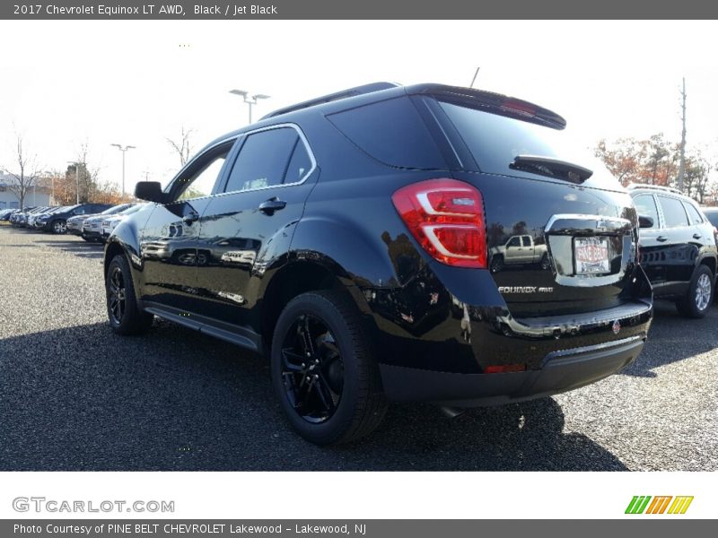 Black / Jet Black 2017 Chevrolet Equinox LT AWD
