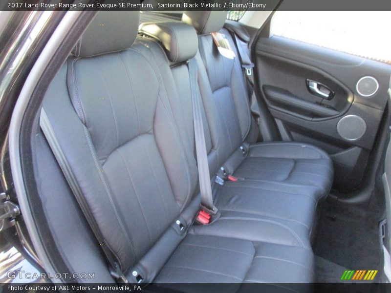 Rear Seat of 2017 Range Rover Evoque SE Premium