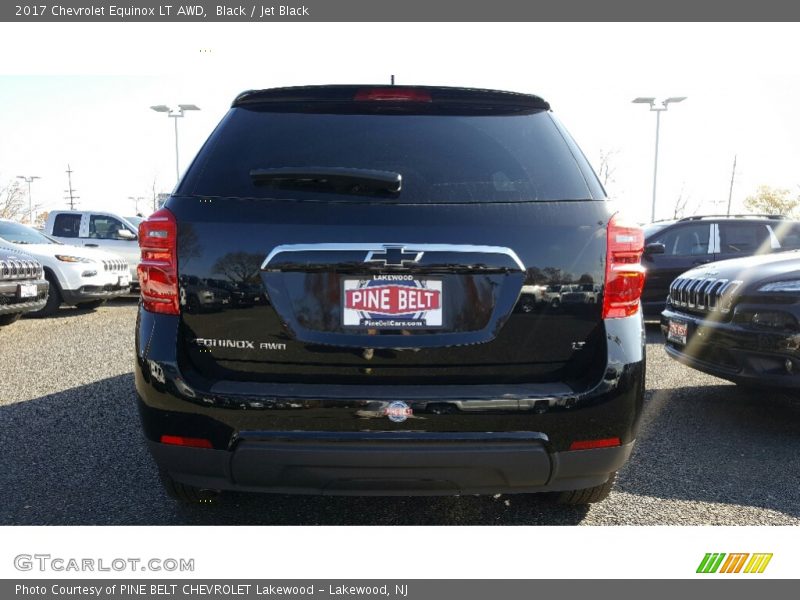 Black / Jet Black 2017 Chevrolet Equinox LT AWD