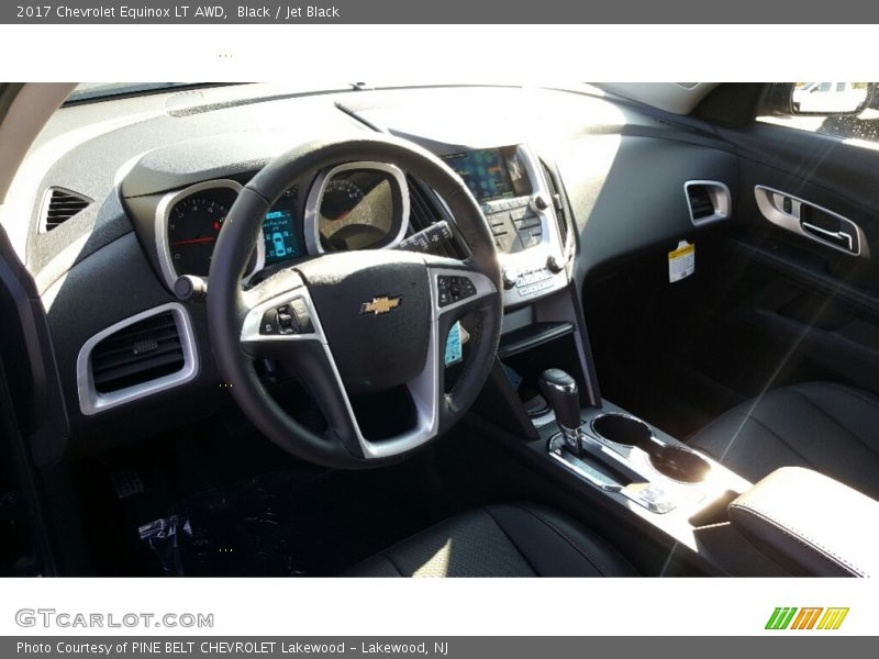 Black / Jet Black 2017 Chevrolet Equinox LT AWD