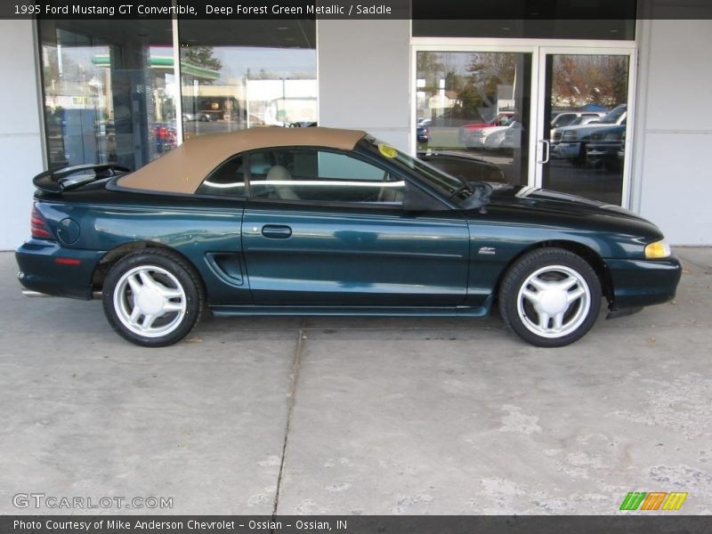  1995 Mustang GT Convertible Deep Forest Green Metallic