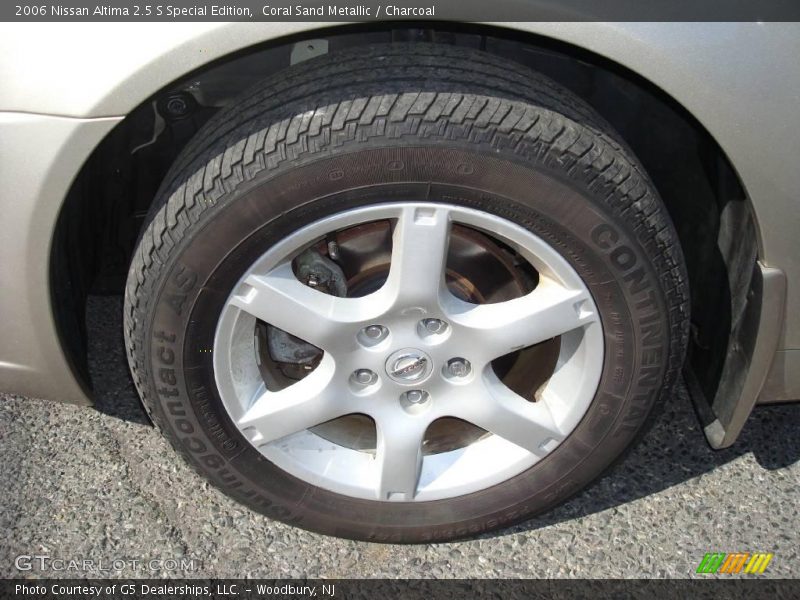 Coral Sand Metallic / Charcoal 2006 Nissan Altima 2.5 S Special Edition