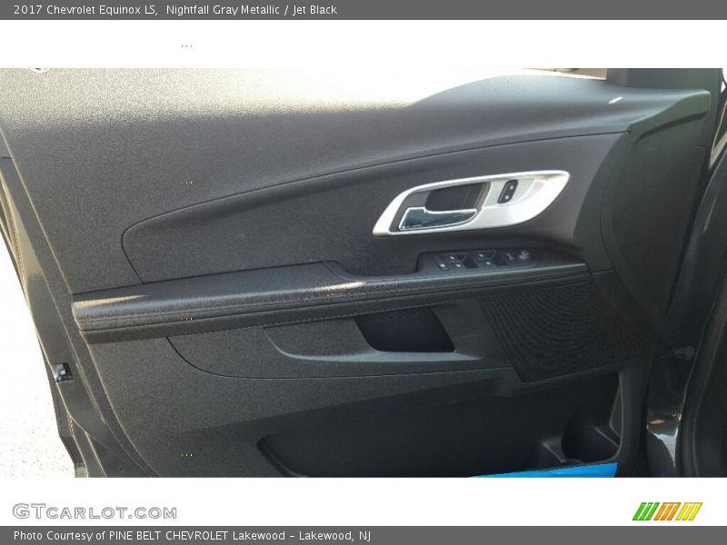 Nightfall Gray Metallic / Jet Black 2017 Chevrolet Equinox LS