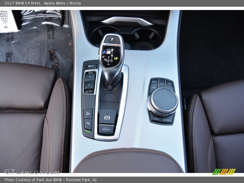 Alpine White / Mocha 2017 BMW X4 M40i