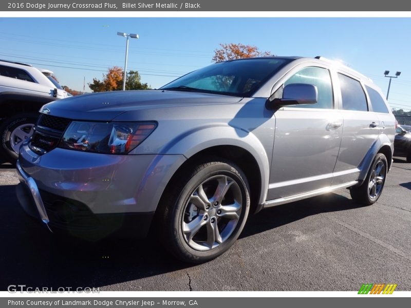 Billet Silver Metallic / Black 2016 Dodge Journey Crossroad Plus