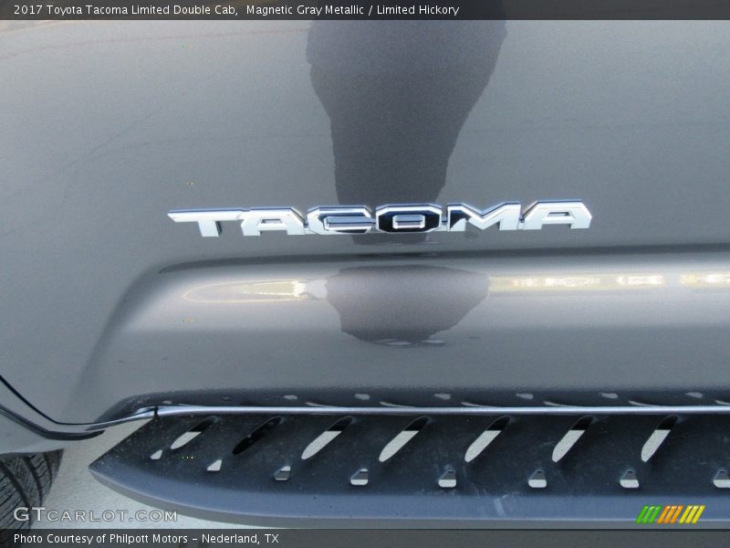 Magnetic Gray Metallic / Limited Hickory 2017 Toyota Tacoma Limited Double Cab
