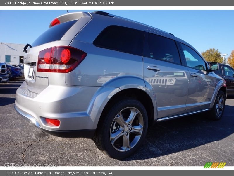 Billet Silver Metallic / Black 2016 Dodge Journey Crossroad Plus