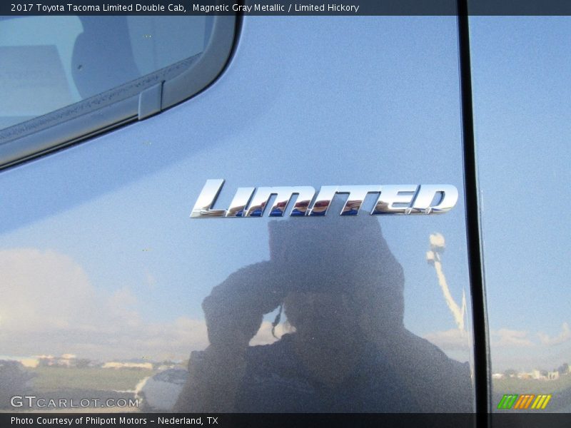 Magnetic Gray Metallic / Limited Hickory 2017 Toyota Tacoma Limited Double Cab