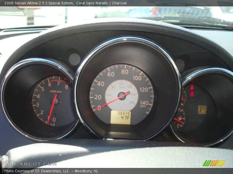 Coral Sand Metallic / Charcoal 2006 Nissan Altima 2.5 S Special Edition