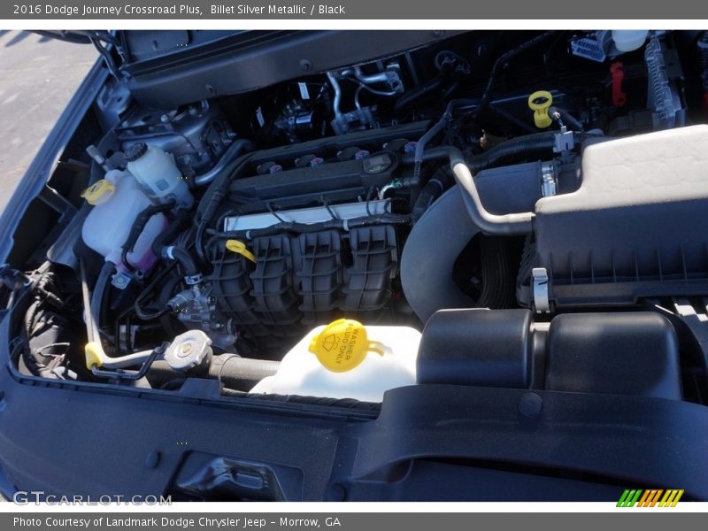 Billet Silver Metallic / Black 2016 Dodge Journey Crossroad Plus