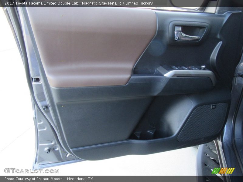 Magnetic Gray Metallic / Limited Hickory 2017 Toyota Tacoma Limited Double Cab
