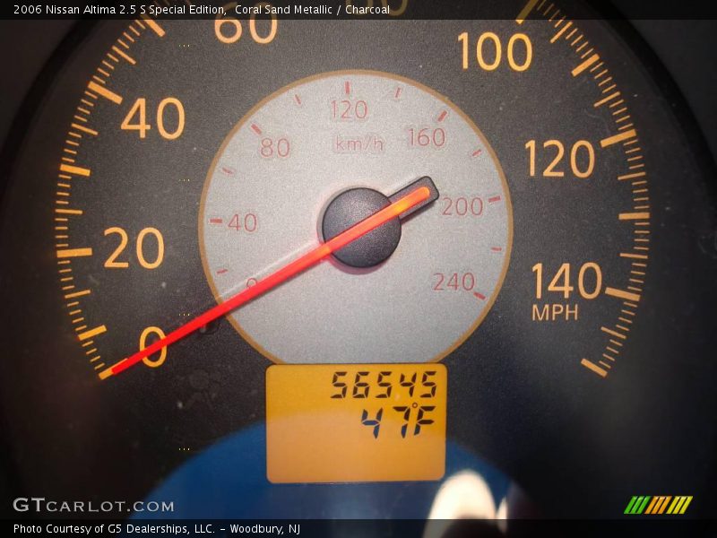 Coral Sand Metallic / Charcoal 2006 Nissan Altima 2.5 S Special Edition