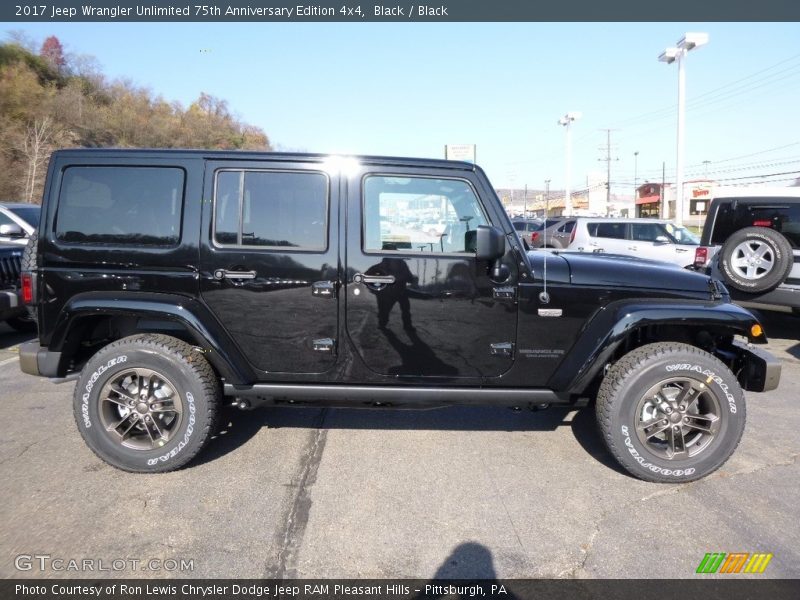  2017 Wrangler Unlimited 75th Anniversary Edition 4x4 Black