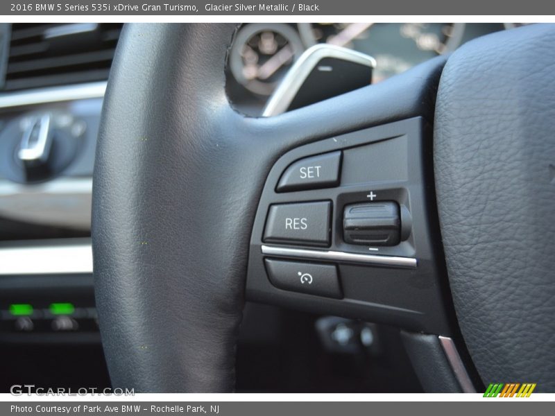 Glacier Silver Metallic / Black 2016 BMW 5 Series 535i xDrive Gran Turismo