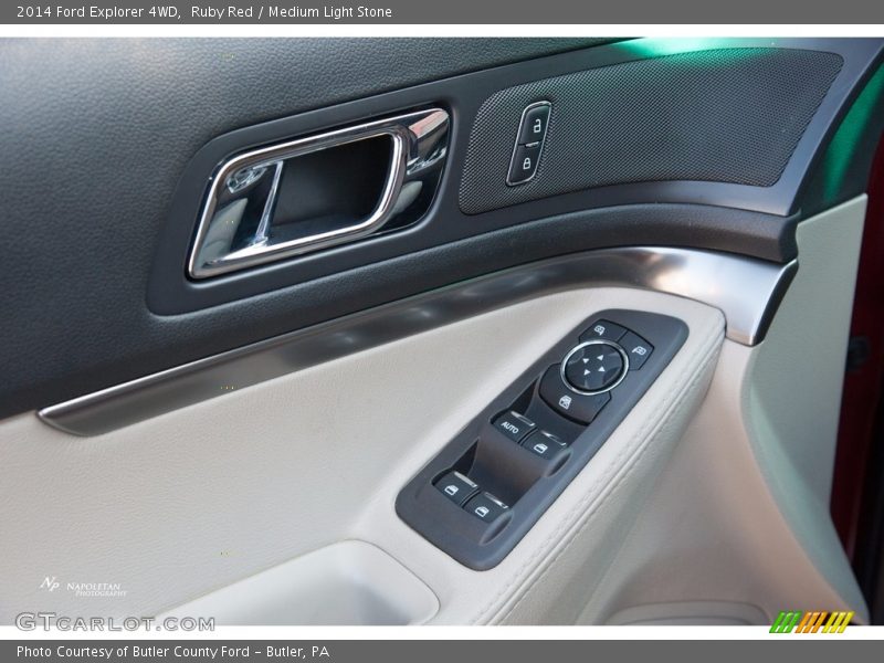 Ruby Red / Medium Light Stone 2014 Ford Explorer 4WD