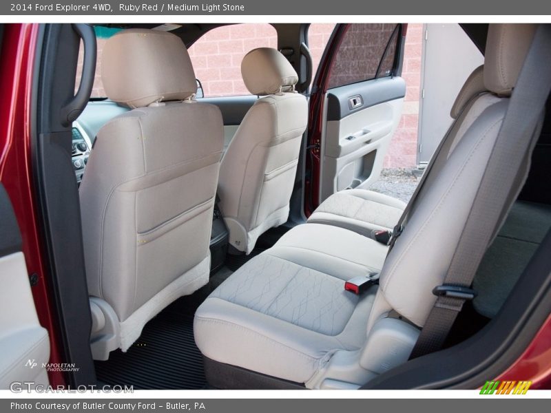 Ruby Red / Medium Light Stone 2014 Ford Explorer 4WD