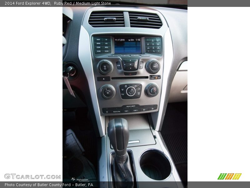 Ruby Red / Medium Light Stone 2014 Ford Explorer 4WD