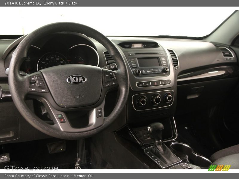 Ebony Black / Black 2014 Kia Sorento LX