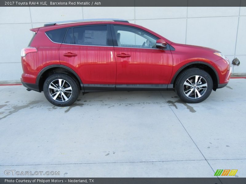  2017 RAV4 XLE Barcelona Red Metallic