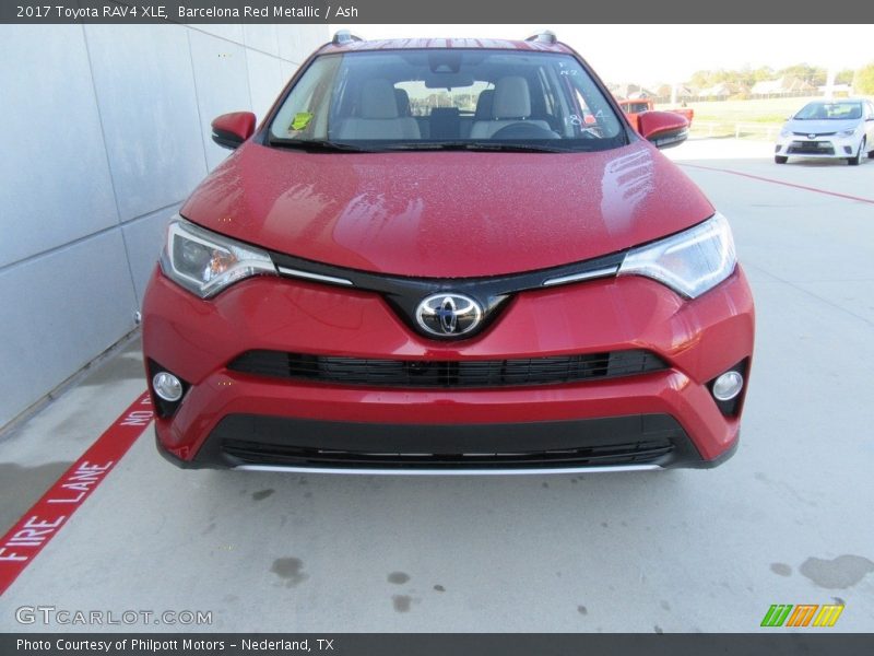 Barcelona Red Metallic / Ash 2017 Toyota RAV4 XLE
