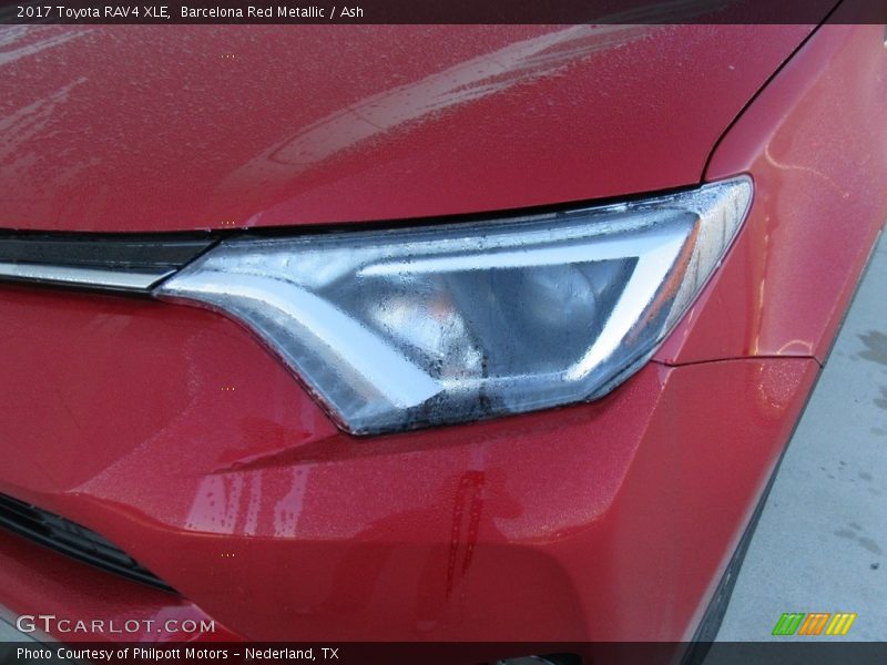 Barcelona Red Metallic / Ash 2017 Toyota RAV4 XLE