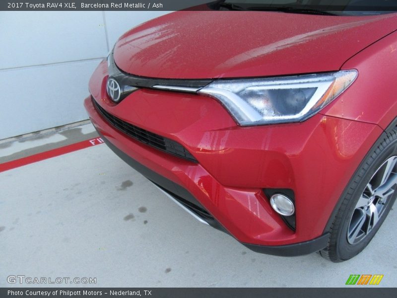 Barcelona Red Metallic / Ash 2017 Toyota RAV4 XLE