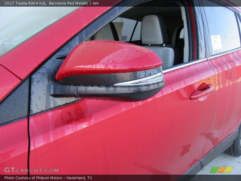 Barcelona Red Metallic / Ash 2017 Toyota RAV4 XLE