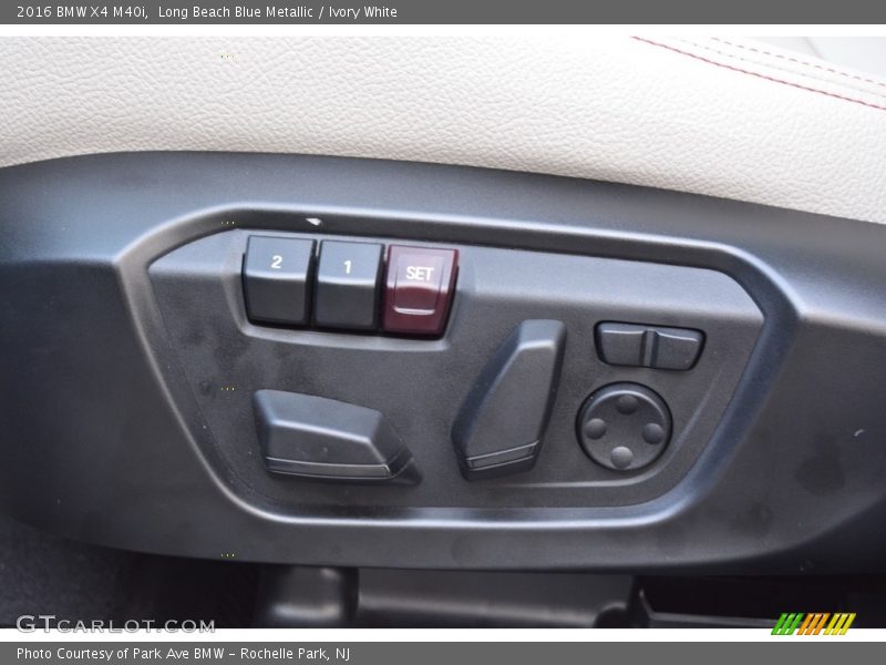 Controls of 2016 X4 M40i