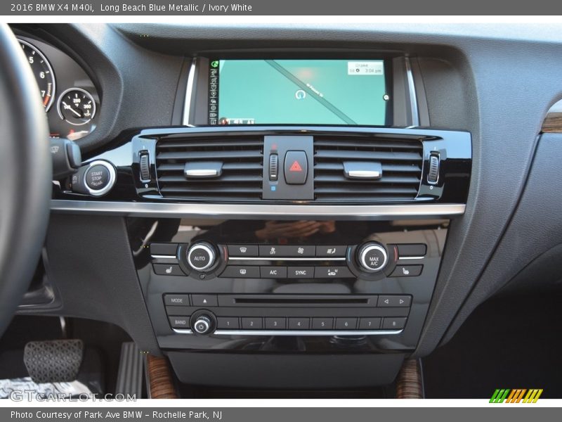 Controls of 2016 X4 M40i