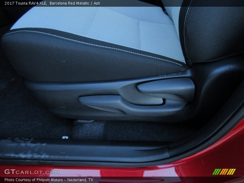 Front Seat of 2017 RAV4 XLE