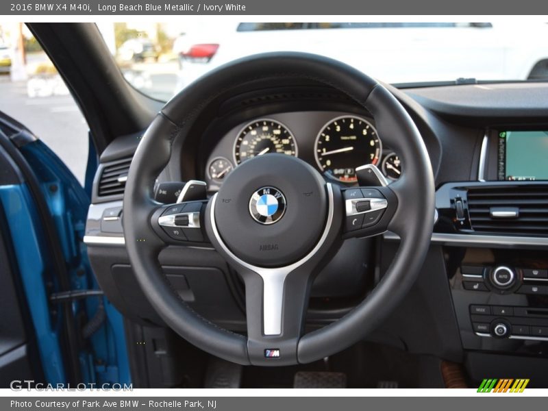  2016 X4 M40i Steering Wheel