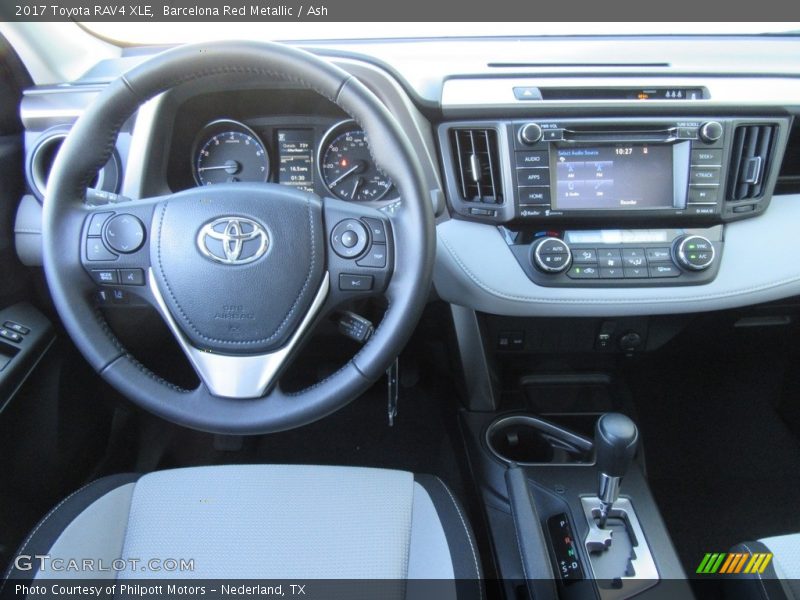 Controls of 2017 RAV4 XLE