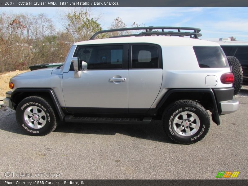 Titanium Metallic / Dark Charcoal 2007 Toyota FJ Cruiser 4WD