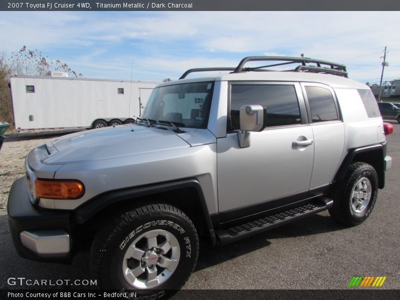 Titanium Metallic / Dark Charcoal 2007 Toyota FJ Cruiser 4WD