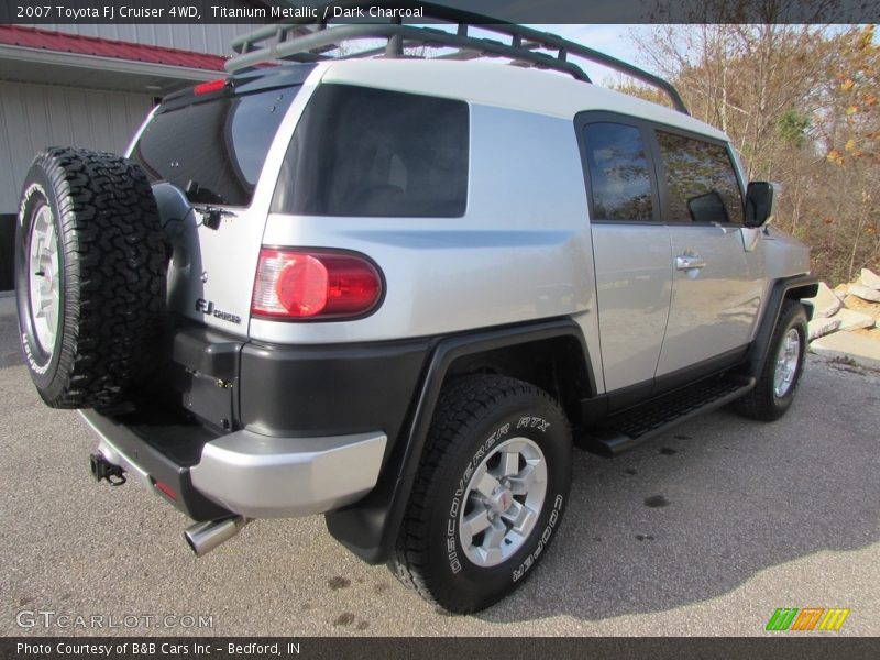 Titanium Metallic / Dark Charcoal 2007 Toyota FJ Cruiser 4WD