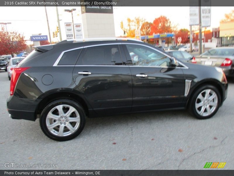 Graphite Metallic / Ebony/Ebony 2016 Cadillac SRX Performance