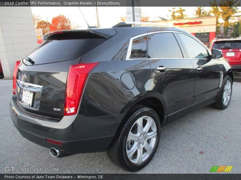 Graphite Metallic / Ebony/Ebony 2016 Cadillac SRX Performance