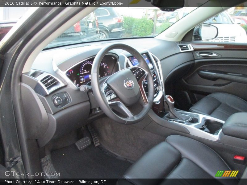 Graphite Metallic / Ebony/Ebony 2016 Cadillac SRX Performance