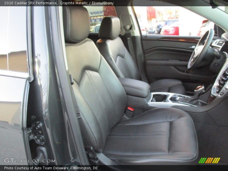 Graphite Metallic / Ebony/Ebony 2016 Cadillac SRX Performance