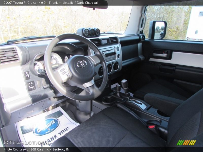 Titanium Metallic / Dark Charcoal 2007 Toyota FJ Cruiser 4WD