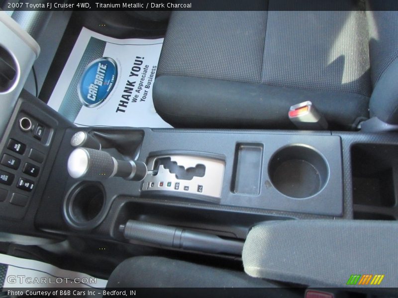 Titanium Metallic / Dark Charcoal 2007 Toyota FJ Cruiser 4WD