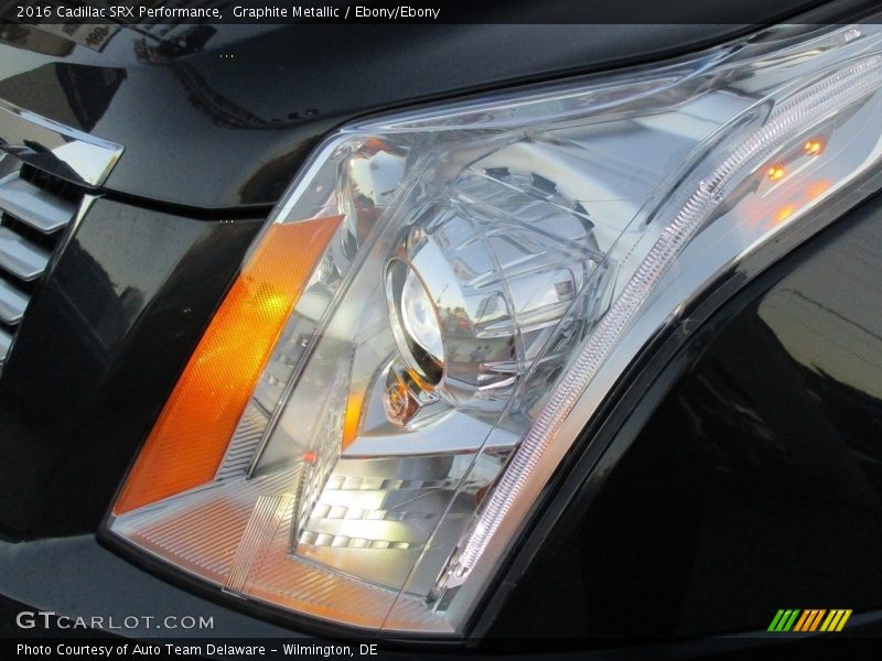 Graphite Metallic / Ebony/Ebony 2016 Cadillac SRX Performance