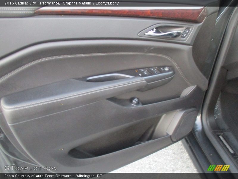 Graphite Metallic / Ebony/Ebony 2016 Cadillac SRX Performance