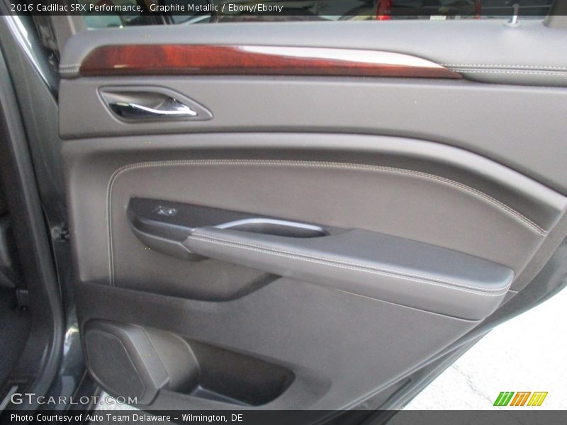 Graphite Metallic / Ebony/Ebony 2016 Cadillac SRX Performance