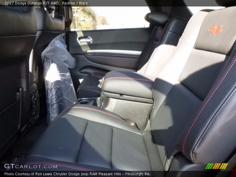 Rear Seat of 2017 Durango R/T AWD