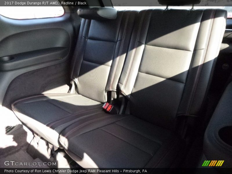 Rear Seat of 2017 Durango R/T AWD