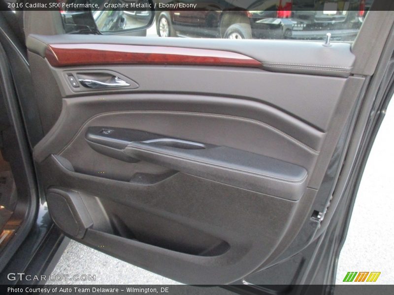 Graphite Metallic / Ebony/Ebony 2016 Cadillac SRX Performance