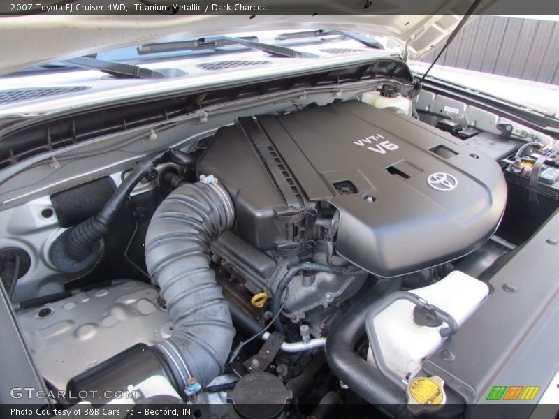 Titanium Metallic / Dark Charcoal 2007 Toyota FJ Cruiser 4WD