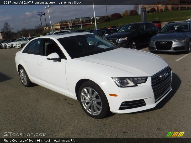 Front 3/4 View of 2017 A4 2.0T Premium quattro