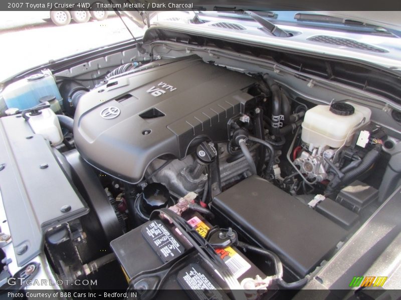 Titanium Metallic / Dark Charcoal 2007 Toyota FJ Cruiser 4WD